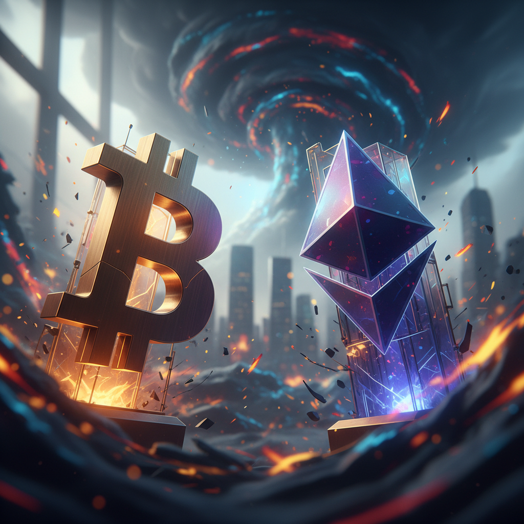 Hero image for: Bitcoin and Ethereum Face Market Turbulence: Key Factors Shaping Crypto Trends in 2026
